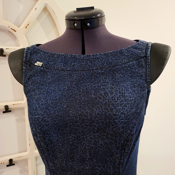 Miss Sixty printed stretch denim Dress XS - Picture 1 of 6